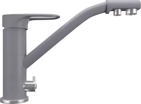 Смеситель для кухни Ulgran Quartz UQ-010 бетон UQ-010-05