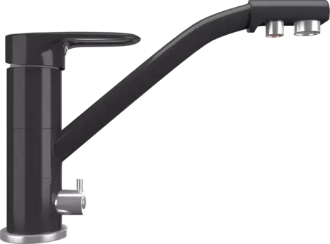 Смеситель для кухни Ulgran Quartz UQ-010 космос Cмеситель ULGRAN Quartz UQ-010-08