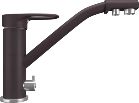 Смеситель для кухни Ulgran Quartz UQ-010 трюфель UQ-010-06