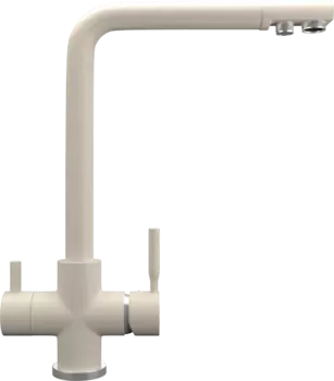 Смеситель для кухни Ulgran Quartz UQ-016 лен UQ-016-02