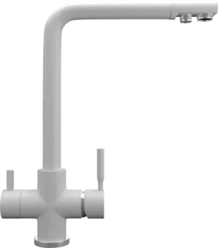 Смеситель для кухни Ulgran Quartz UQ-016 платина UQ-016-04