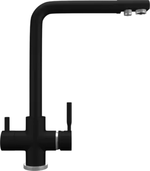 Смеситель для кухни Ulgran Quartz UQ-016 уголь UQ-016-07