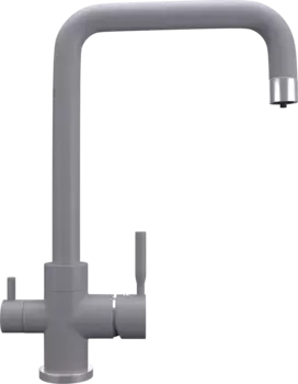 Смеситель для кухни Ulgran Quartz UQ-019 бетон UQ-019-05