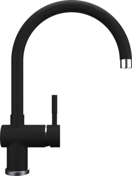 Смеситель для кухни Ulgran Quartz UQ-021 уголь UQ-021-07