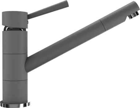 Смеситель для кухни Ulgran Quartz UQ-025 асфальт UQ-025-09