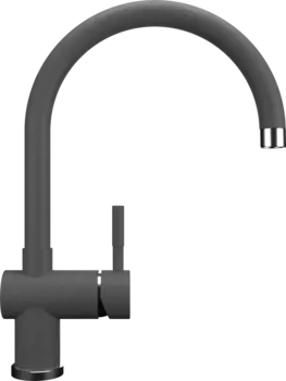 Смеситель для кухни Ulgran U-021 темно-серый U-021-309