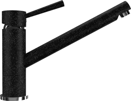 Смеситель для кухни Ulgran U-025 черный U-025-308