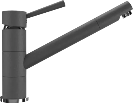 Смеситель для кухни Ulgran U-025 темно-серый U-025-309