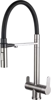 Смеситель для кухни Zorg Sanitary SZR-3030 хром