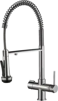 Смеситель для кухни Zorg Steel Hummer SH 2005-1 CR хром