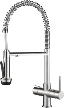 Смеситель для кухни Zorg Steel Hummer SH 2005-1 SATIN сатин