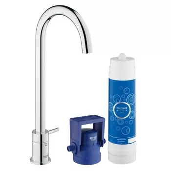 Смеситель для кухонной мойки Grohe Blue (без смешивания) с набором для подключения 31301001
