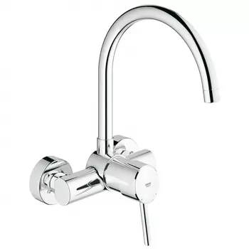 Смеситель для кухонной мойки Grohe Concetto, настенный 32667001