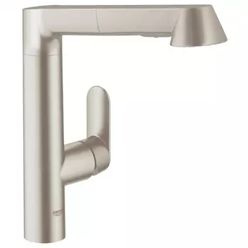 Смеситель для кухонной мойки Grohe K7 с выдвижным изливом 32176DC0