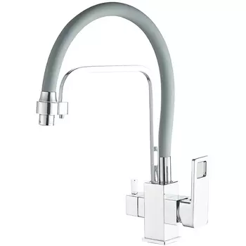 Смеситель для кухонной мойки Haiba HB76615, хром