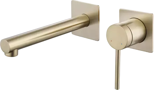 Смеситель для раковины Abber Emotion AF8812G С ВНУТРЕННЕЙ ЧАСТЬЮ, золото