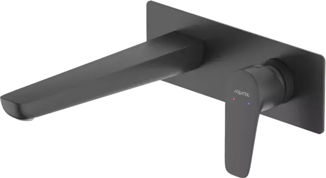 Смеситель для раковины Акватек Бетта AQ1113MB С ВНУТРЕННЕЙ ЧАСТЬЮ, матовый черный