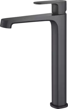 Смеситель для раковины Акватек Оберон AQ1204MB матовый черный