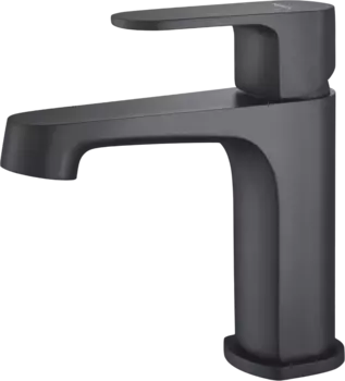 Смеситель для раковины Акватек Оберон AQ1210MB матовый черный