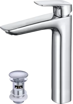 Смеситель для раковины Акватек Вега AQ1005CR хром