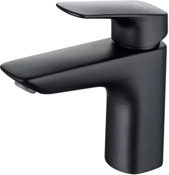 Смеситель для раковины Акватек Вега AQ1010MB матовый черный