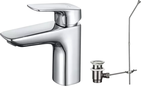 Смеситель для раковины Акватек Вега AQ1011CR хром