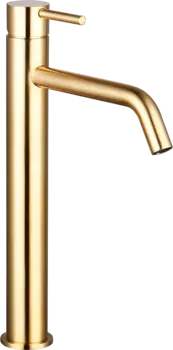 Смеситель для раковины AQUAme Siena AQM6214GG глянцевое золото