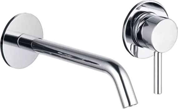 Смеситель для раковины AQUAme Siena AQM6215CR С ВНУТРЕННЕЙ ЧАСТЬЮ, хром