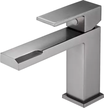 Смеситель для раковины BELZ B10613-3 вороненая сталь