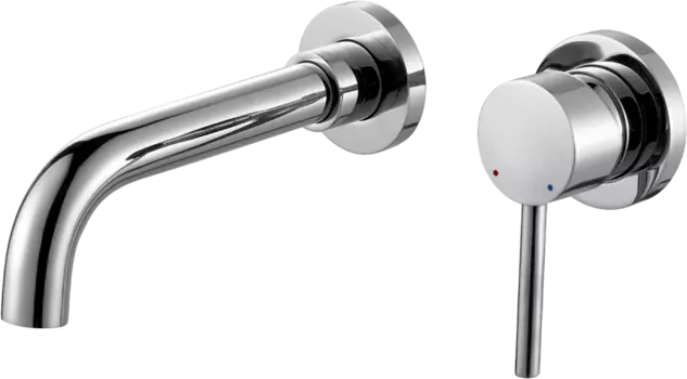 Смеситель для раковины Berges Ventas R 076011 С ВНУТРЕННЕЙ ЧАСТЬЮ, хром /076011