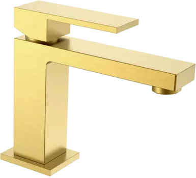 Смеситель для раковины Boheme Qubic 471-MG matt gold