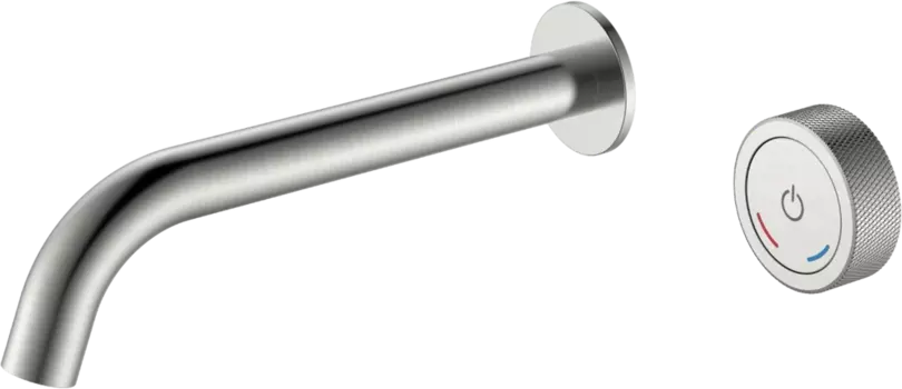 Смеситель для раковины Boheme Tech 158/2-NB С ВНУТРЕННЕЙ ЧАСТЬЮ, nikel brush