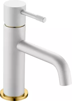 Смеситель для раковины Boheme Uno 461-WG white gold