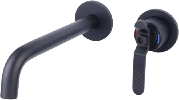 Смеситель для раковины Bronze de Luxe 1760s 5530SB С ВНУТРЕННЕЙ ЧАСТЬЮ, черный