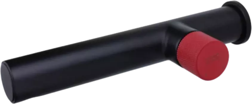 Смеситель для раковины Bronze de Luxe Avantgarde 2021RH С ВНУТРЕННЕЙ ЧАСТЬЮ, черный, красный