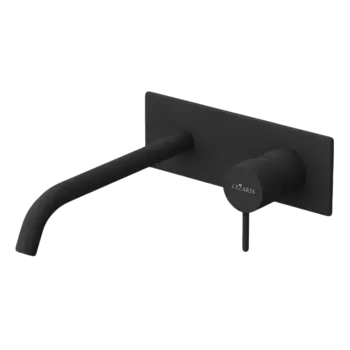 Смеситель для раковины Cezares Leaf BLI1-L-NOP, черный матовый LEAF-BLI1-L-NOP