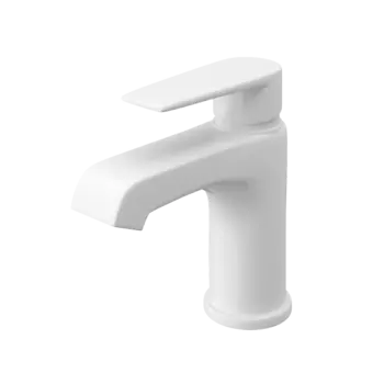 Смеситель для раковины Cezares Nautic LS1-BIO, белый матовый NAUTIC-LS1-BIO