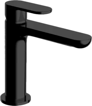 Смеситель для раковины Gattoni H2OMIX 7000 7004070NO nero opaco, с донным клапаном