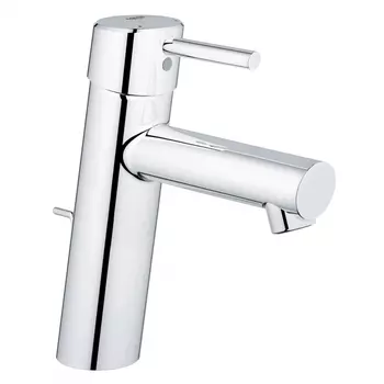 Смеситель для раковины Grohe Concetto с донным клапаном, средний излив 23450001