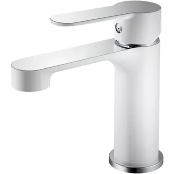 Смеситель для раковины Haiba HB10557-8, белый/хром