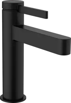 Смеситель для раковины Hansgrohe Finoris 110 76020670 матовый черный