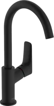 Смеситель для раковины Hansgrohe Logis 71130670 матовый черный