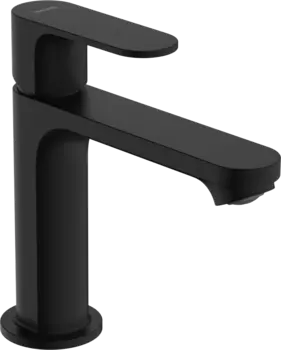 Смеситель для раковины Hansgrohe Rebris S 72517670 с донным клапаном, черный матовый