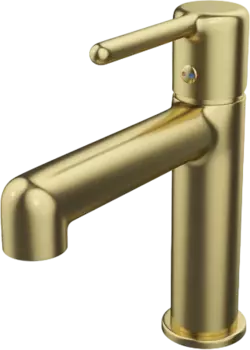 Смеситель для раковины Iddis AIGMG00i01 золотой матовый