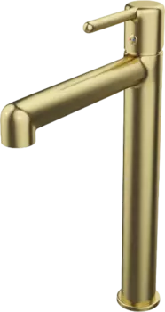 Смеситель для раковины Iddis AIGMG01i01 золотой матовый