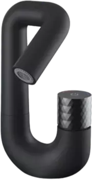 Смеситель для раковины Iddis Twist TWIBLBTi01 матовый черный