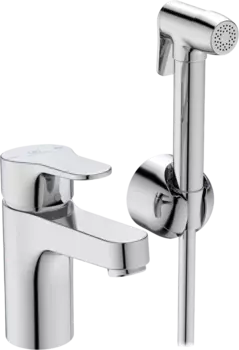 Смеситель для раковины Ideal Standard Сerabase BC834AA с гигиеническим душем, хром