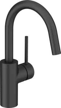 Смеситель для раковины Kludi Bozz 380283976 черный матовый