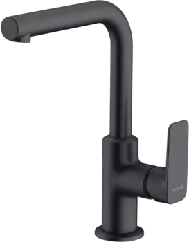 Смеситель для раковины Kludi Pure&Style 400243975 черный матовый