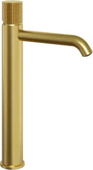 Смеситель для раковины Paini Cox Grip 7GPJ205OLL брашированное золото